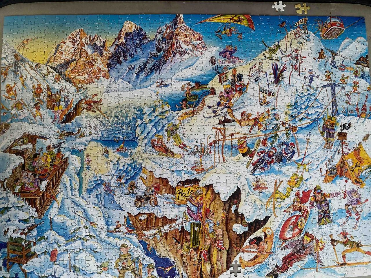 Puzzle 1000 pieces King (ski resort) – photo 2